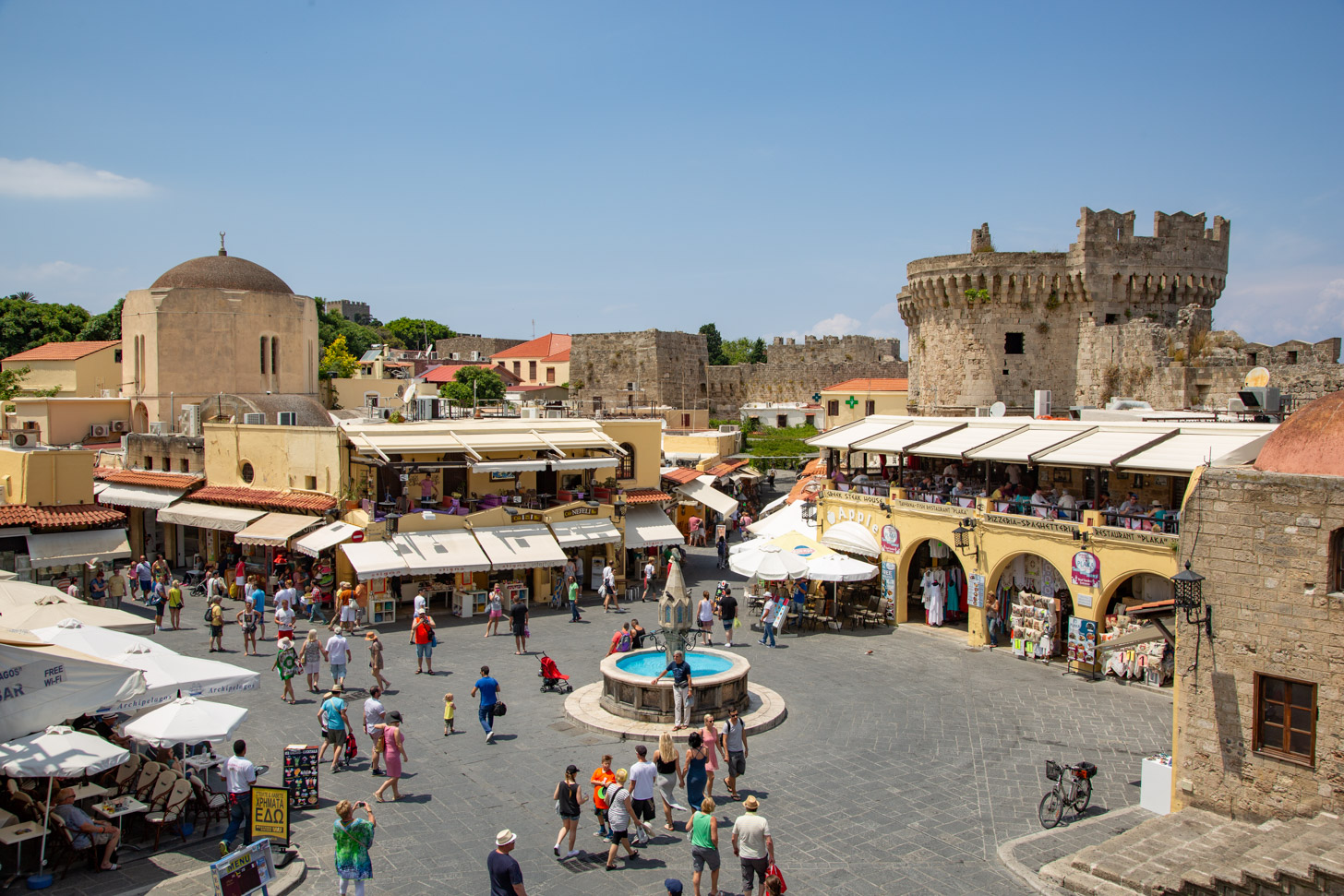 oude stad van Rhodos